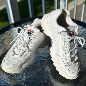 Fila Off-White Chunky Sneakers